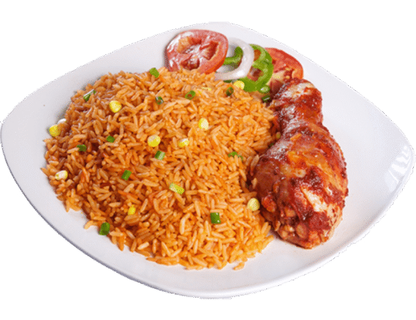 Jollof Rice and Chicken