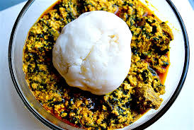 Egusi and fufu